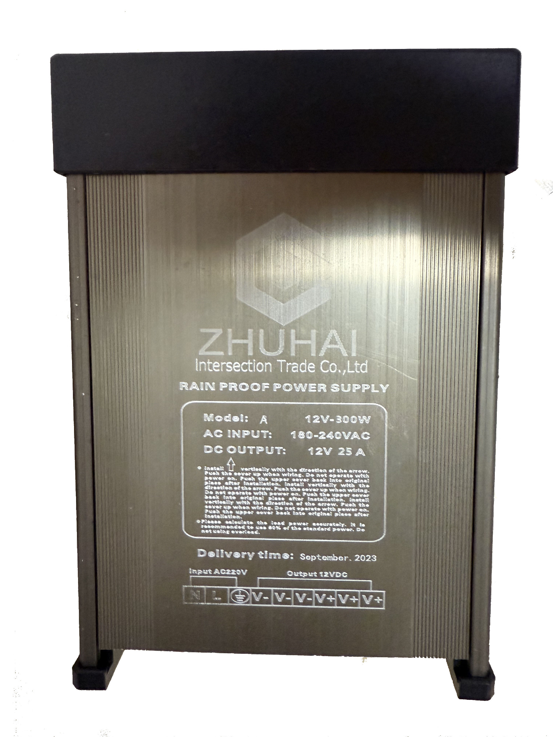 300W 12V RAINPROOF POWER SUPPLY